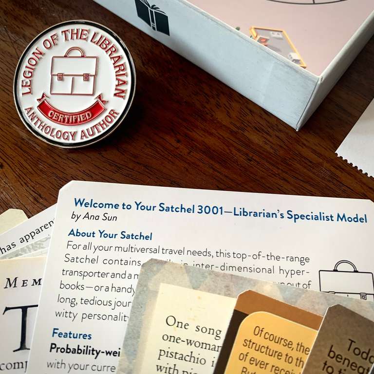 Welcome to Your Satchel 3002 — Librarian's Specialist Model